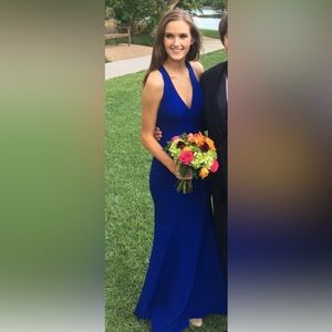 Nordstrom Xscape Royal Blue Prom Gown